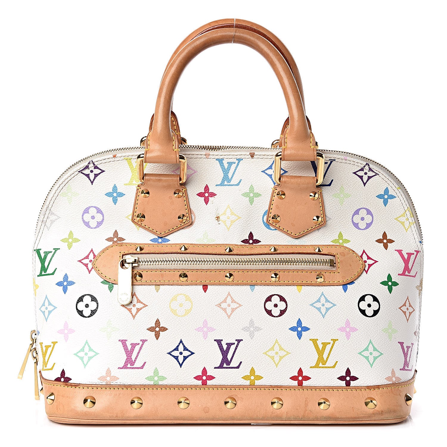 Louis Vuitton Monogram Multicolor Alma White 1 of 20