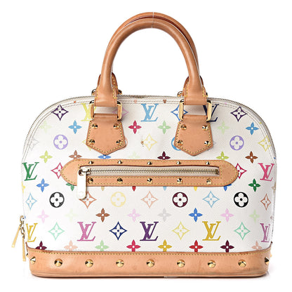 Louis Vuitton Monogram Multicolor Alma White 1 of 20