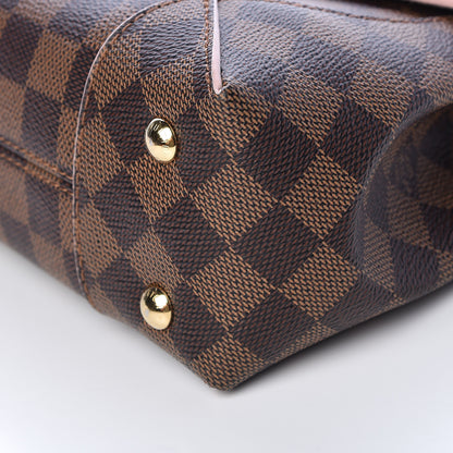 Louis Vuitton Damier Ebene Caissa Clutch Rose Ballerine 9 of 9