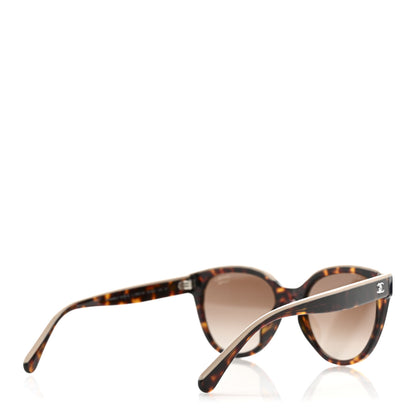Chanel Acetate Polarized CC Butterfly Sunglasses 5414 Tortoise 4 of 8