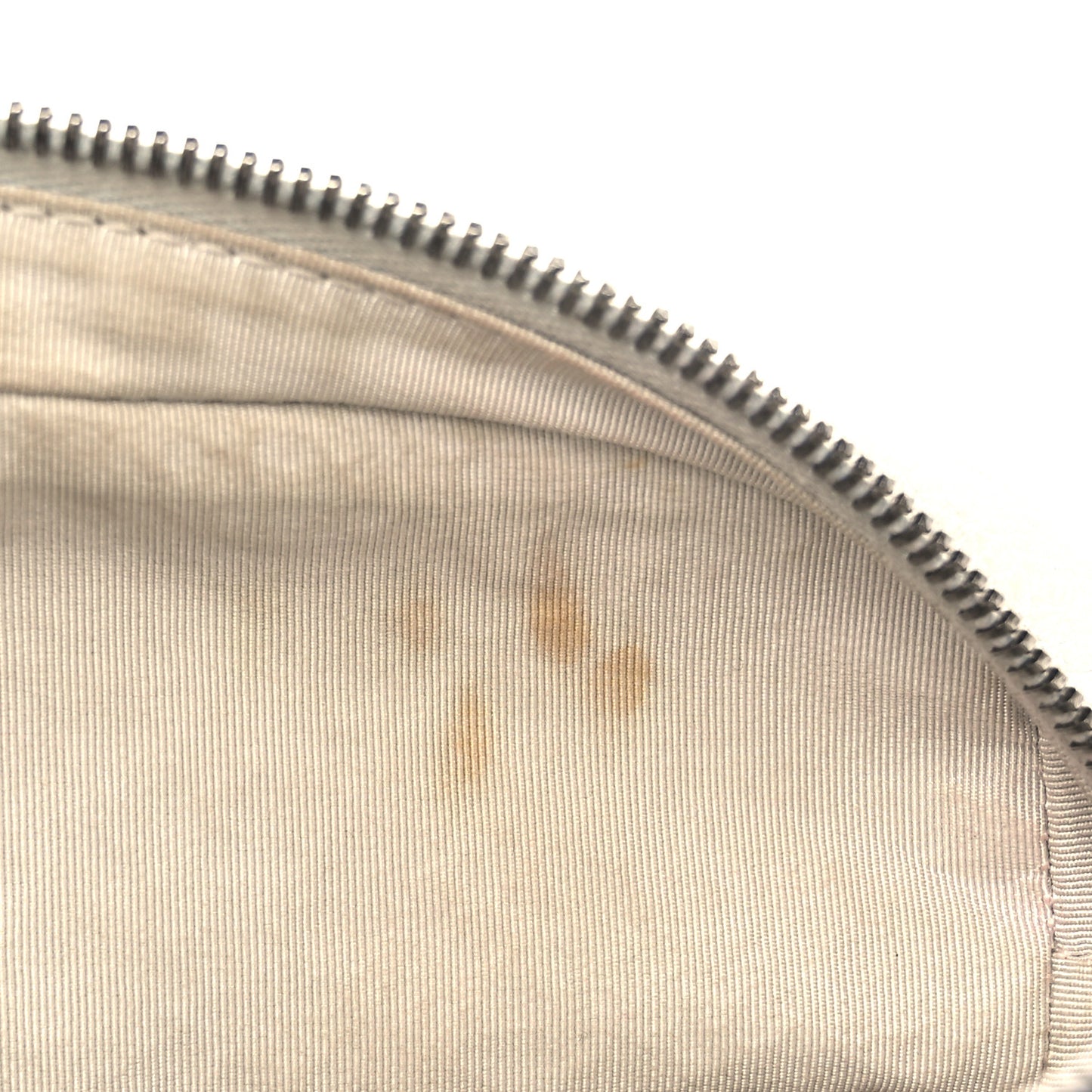 Metallic Grained Calfskin Quilted Small Casual Rock Flap Silver