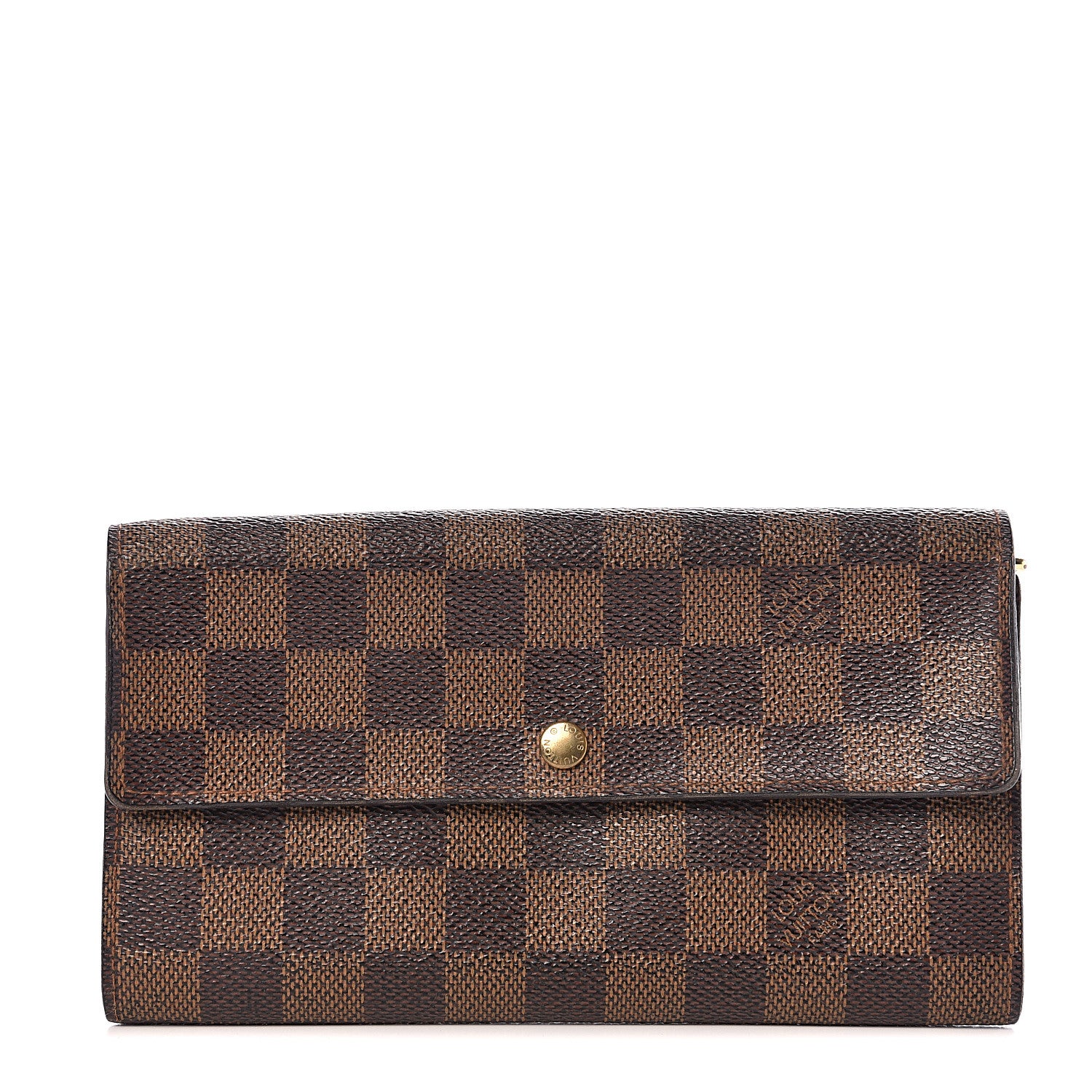 Louis Vuitton Damier Ebene Sarah Wallet 1 of 12