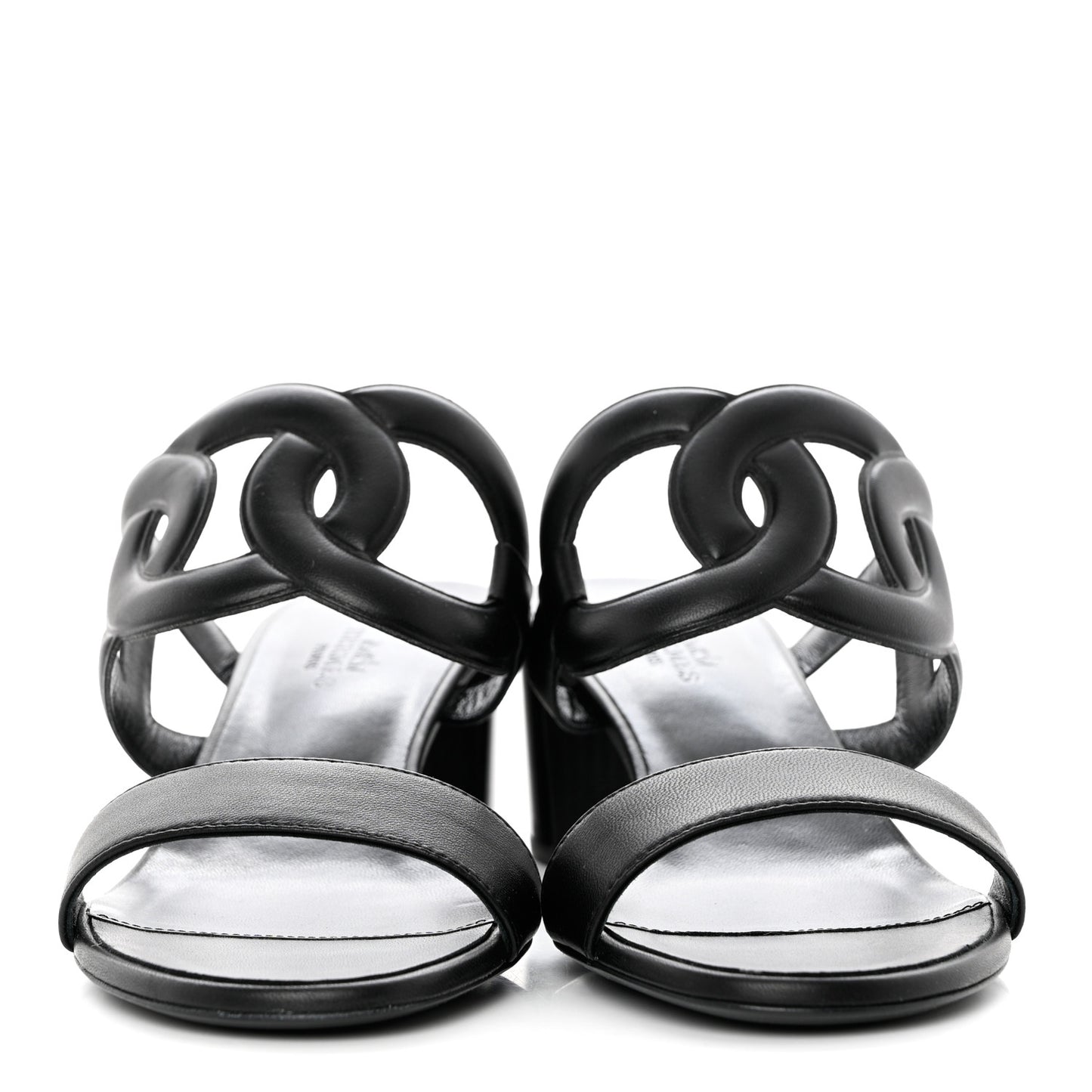 Nappa Bikini Sandals 38.5 Black