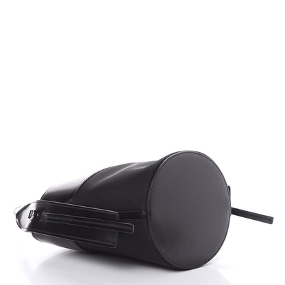 Prada Tessuto Spazzolato Ouverture Bucket Bag Black 2 of 7
