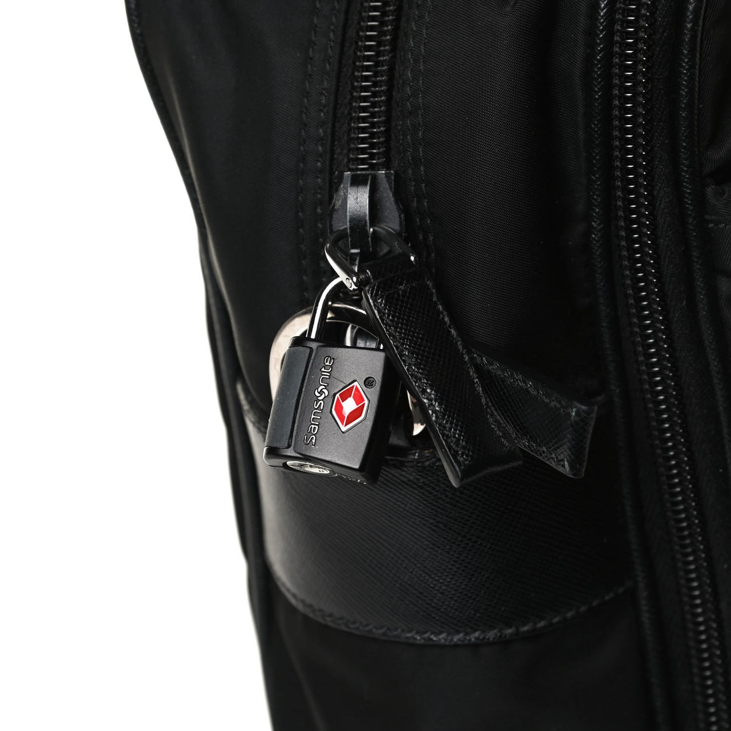 Tessuto Nylon Briefcase Black