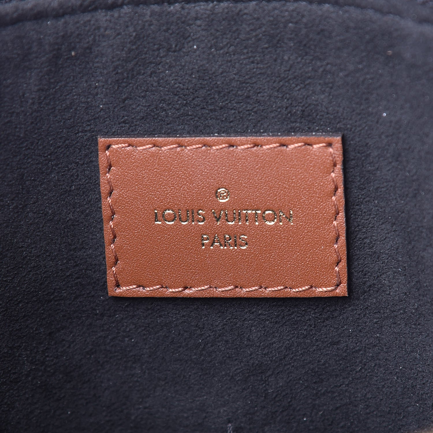 Louis Vuitton Monogram V Tote MM Black 6 of 10