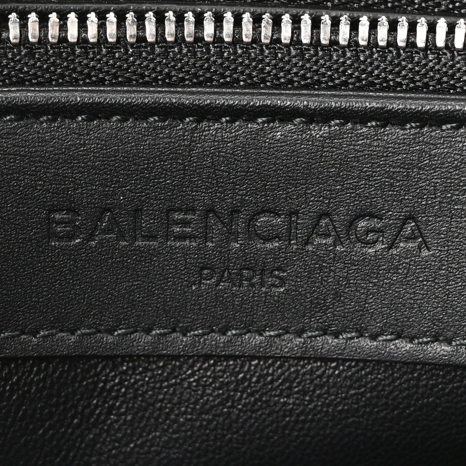 Balenciaga Calfskin Le Dix S Cartable Shoulder Bag Black 6 of 10
