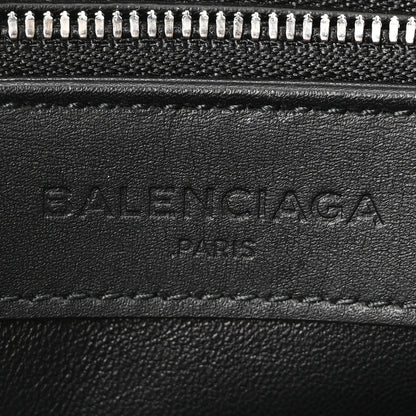 Balenciaga Calfskin Le Dix S Cartable Shoulder Bag Black 6 of 10