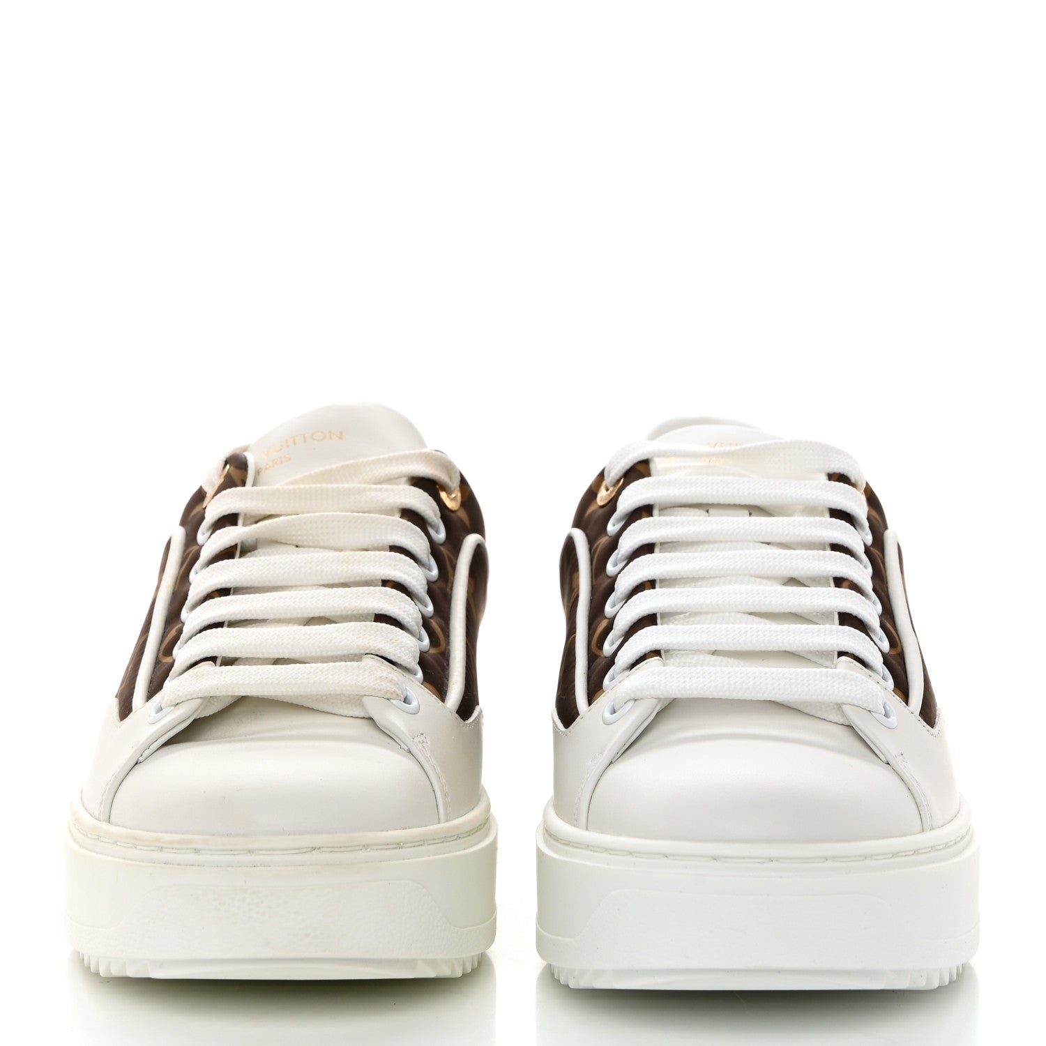 Louis Vuitton Monogram Nylon Time Out Sneakers 37 2 of 8