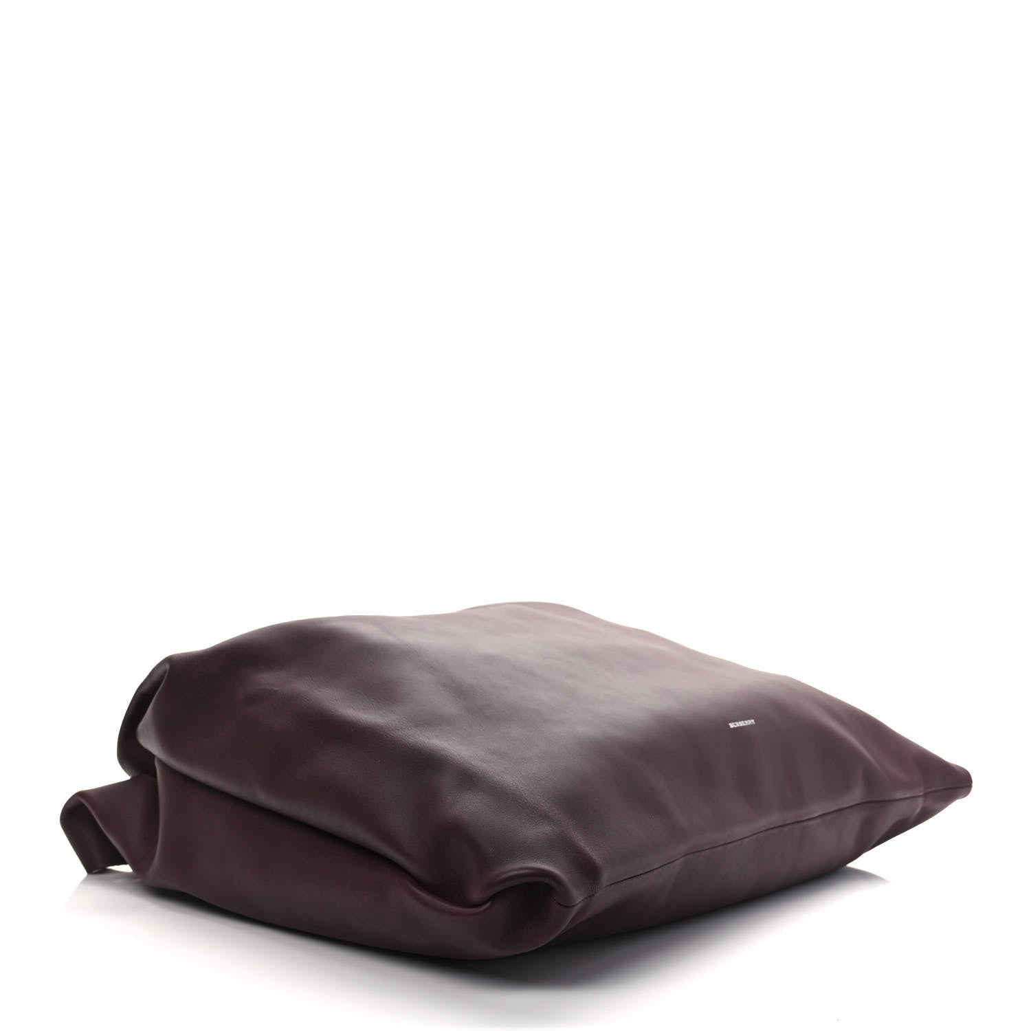 Burberry Calfskin Medium Two Tone Shopper Deep Claret 4 of 8