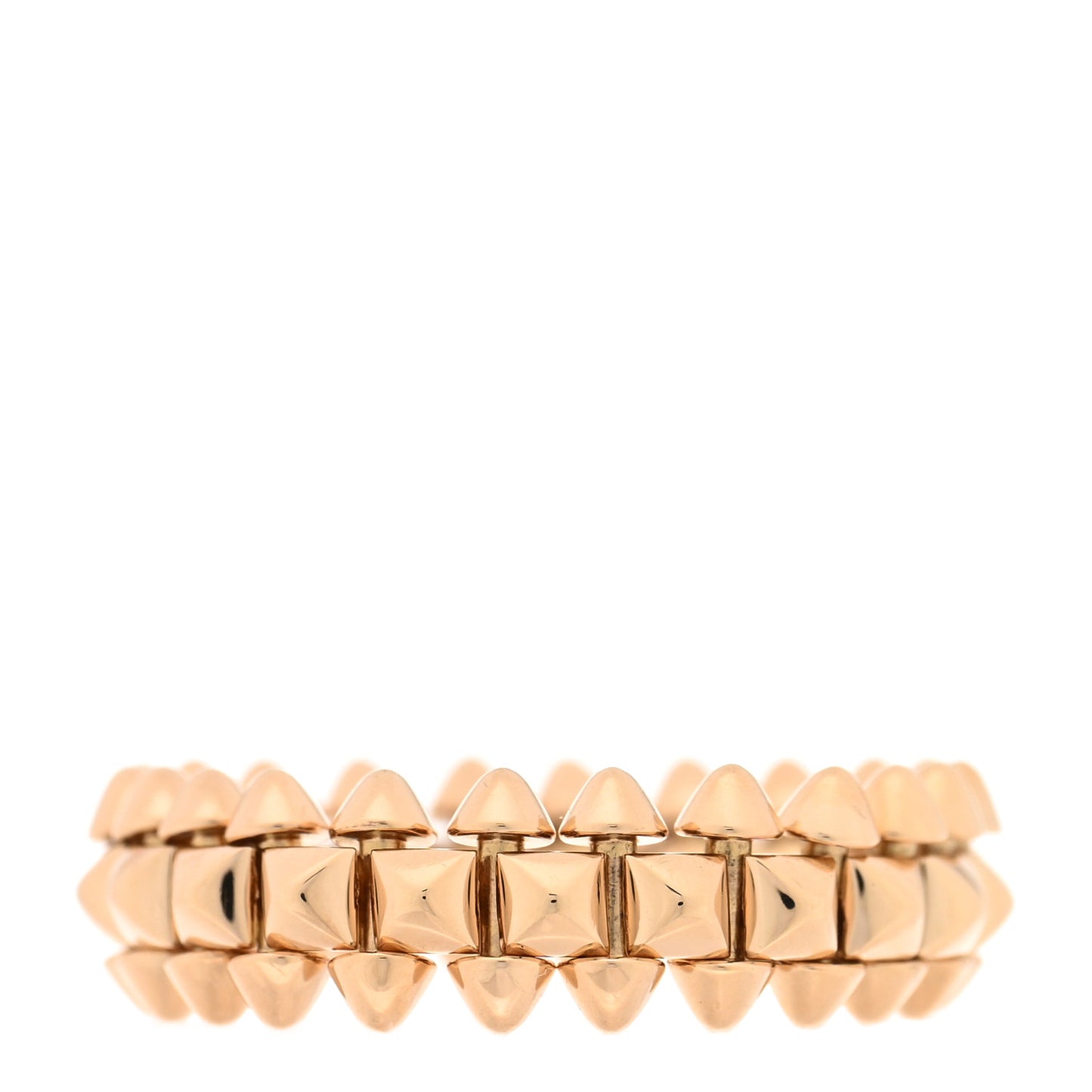 18K Pink Gold SM Clash De Cartier Ring 51 5.75