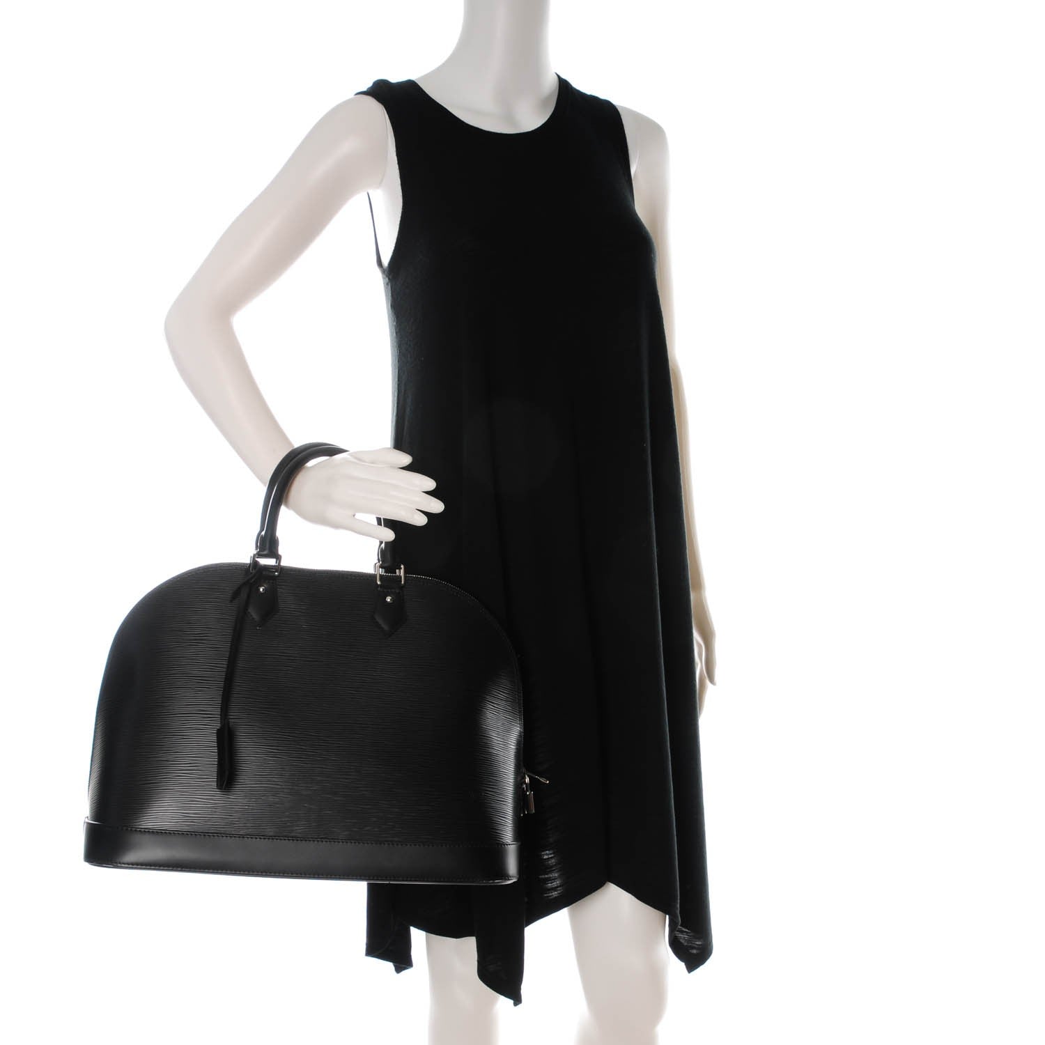 Louis Vuitton Epi Alma GM Black 2 of 6