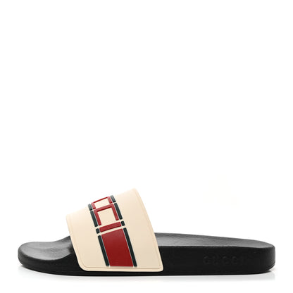 Gucci Rubber Gucci Mens Slide Sandals 11 Great White 1 of 9