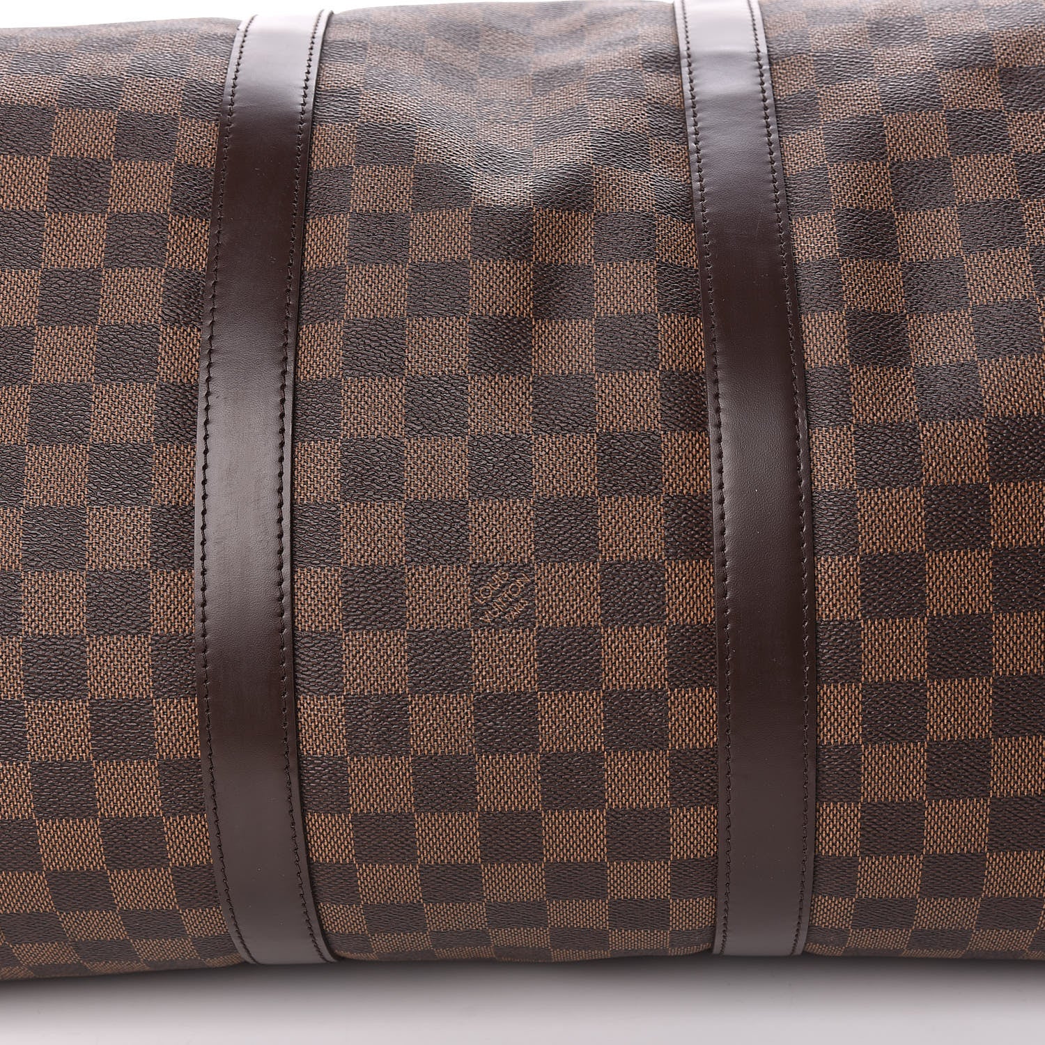 Louis Vuitton Damier Ebene Keepall Bandouliere 55 10 of 15