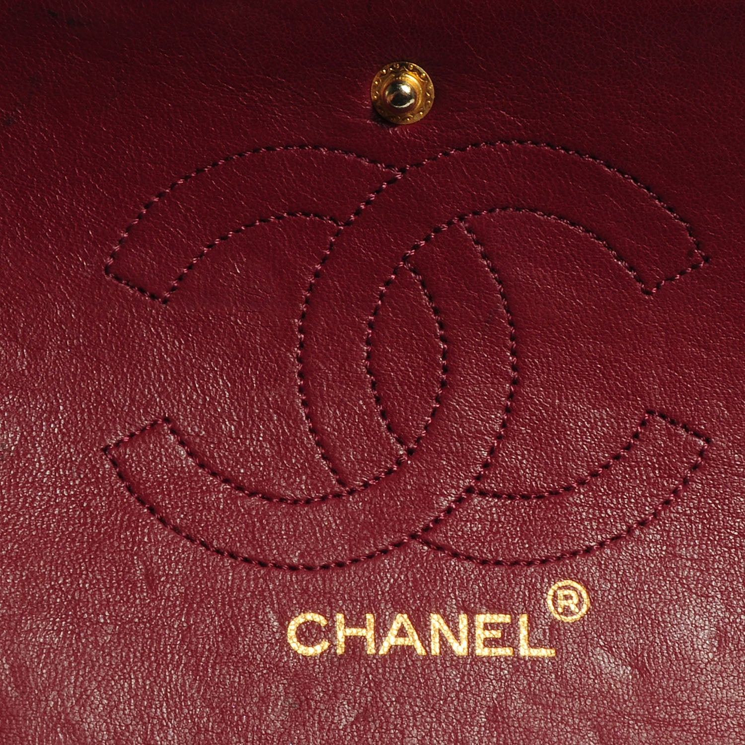 Chanel Lambskin Medium Double Flap Black 6 of 9