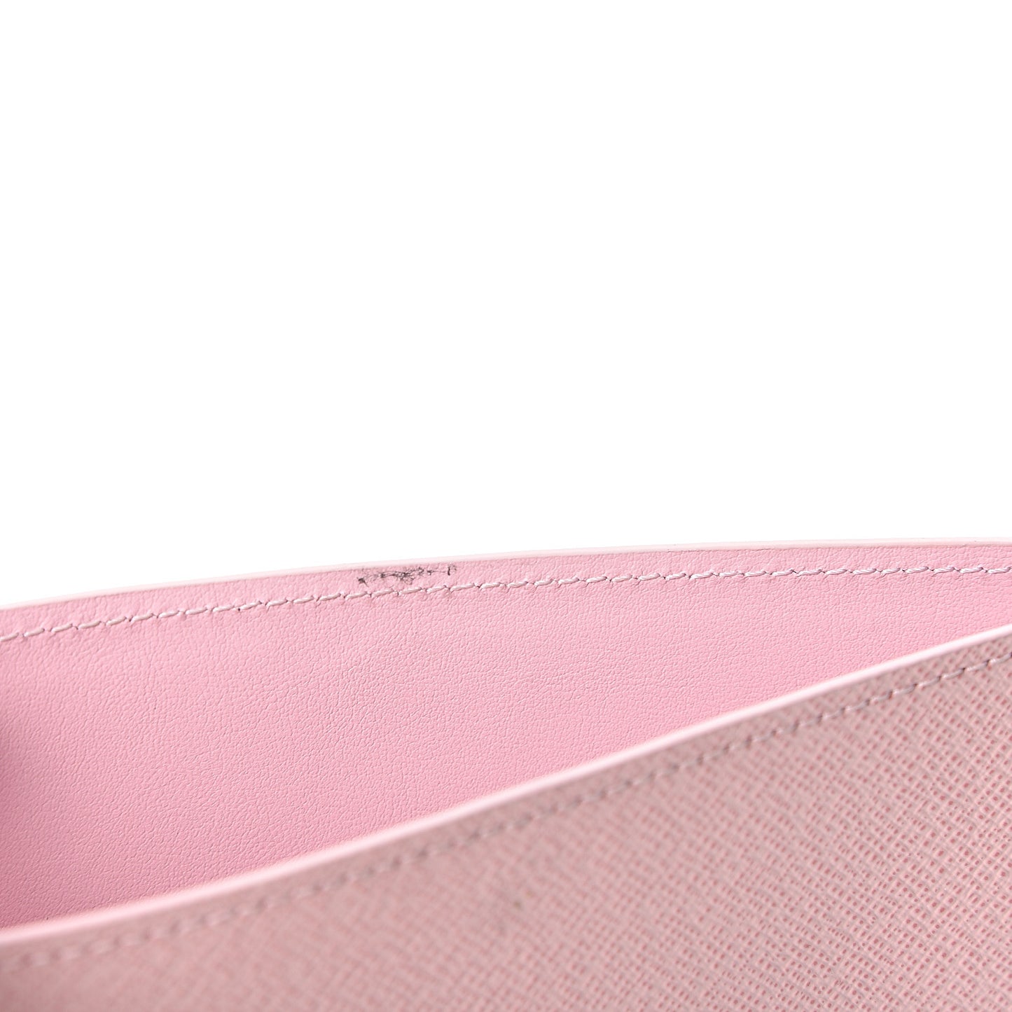 Calfskin Felicie Card Holder Insert Rose Ballerine