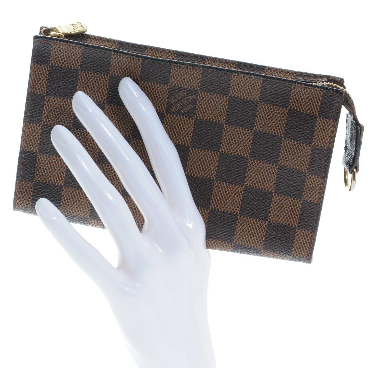 Damier Ebene Toiletry Accessory Pouch