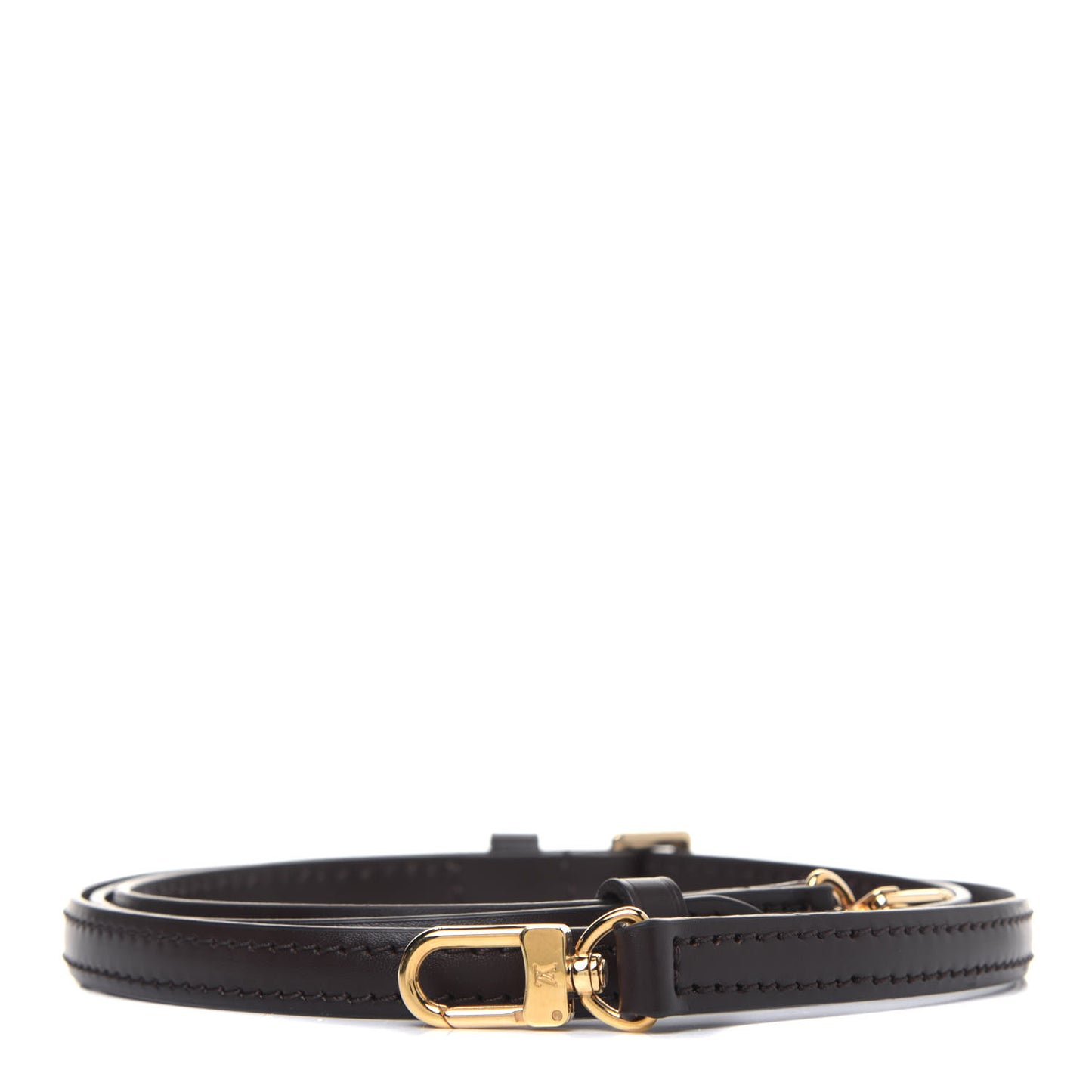 Calfskin 12mm Adjustable Shoulder Strap Brown