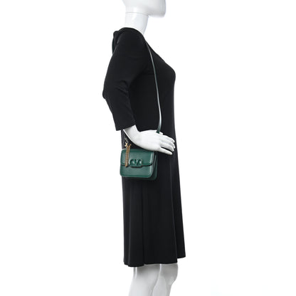 Valentino Garavani Calfskin Micro VSling Shoulder Bag Green 3 of 10