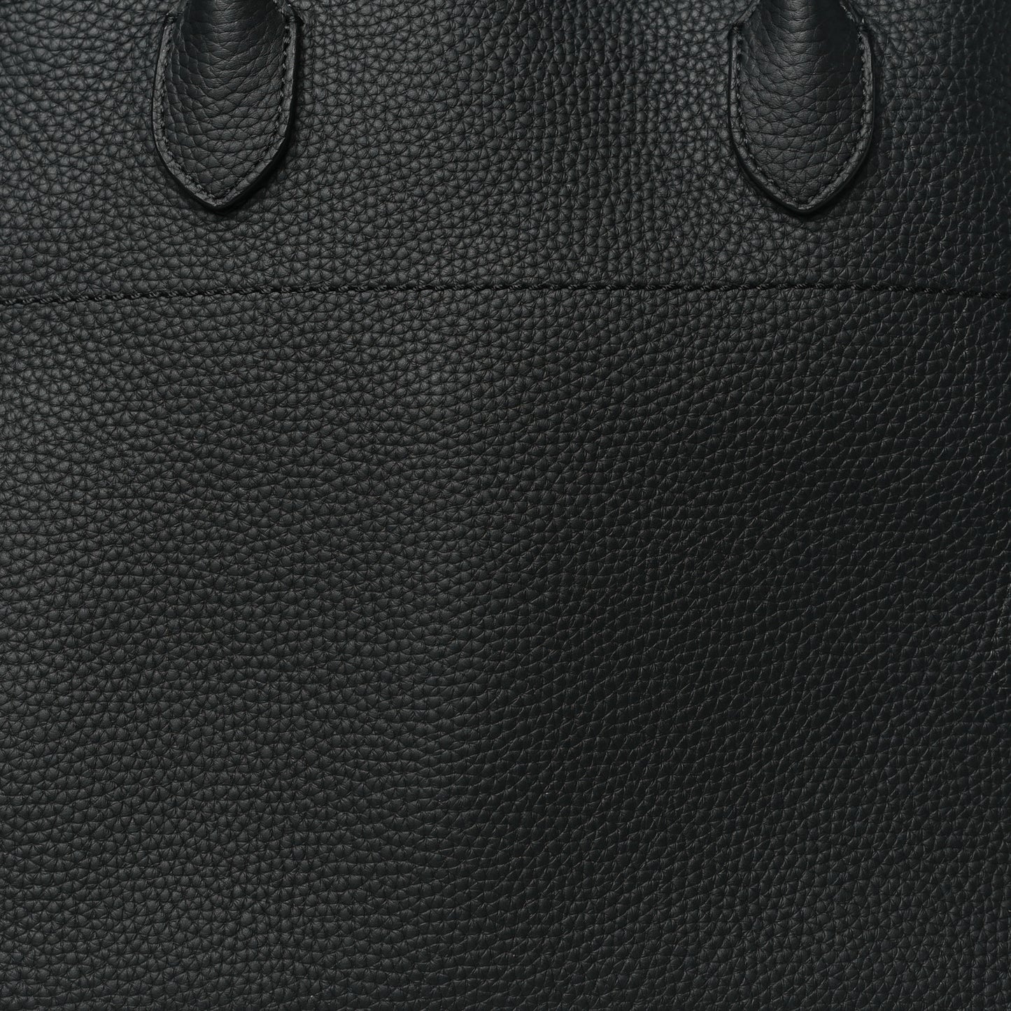 Matte Grained Calfskin Soft Margaux 15 Black