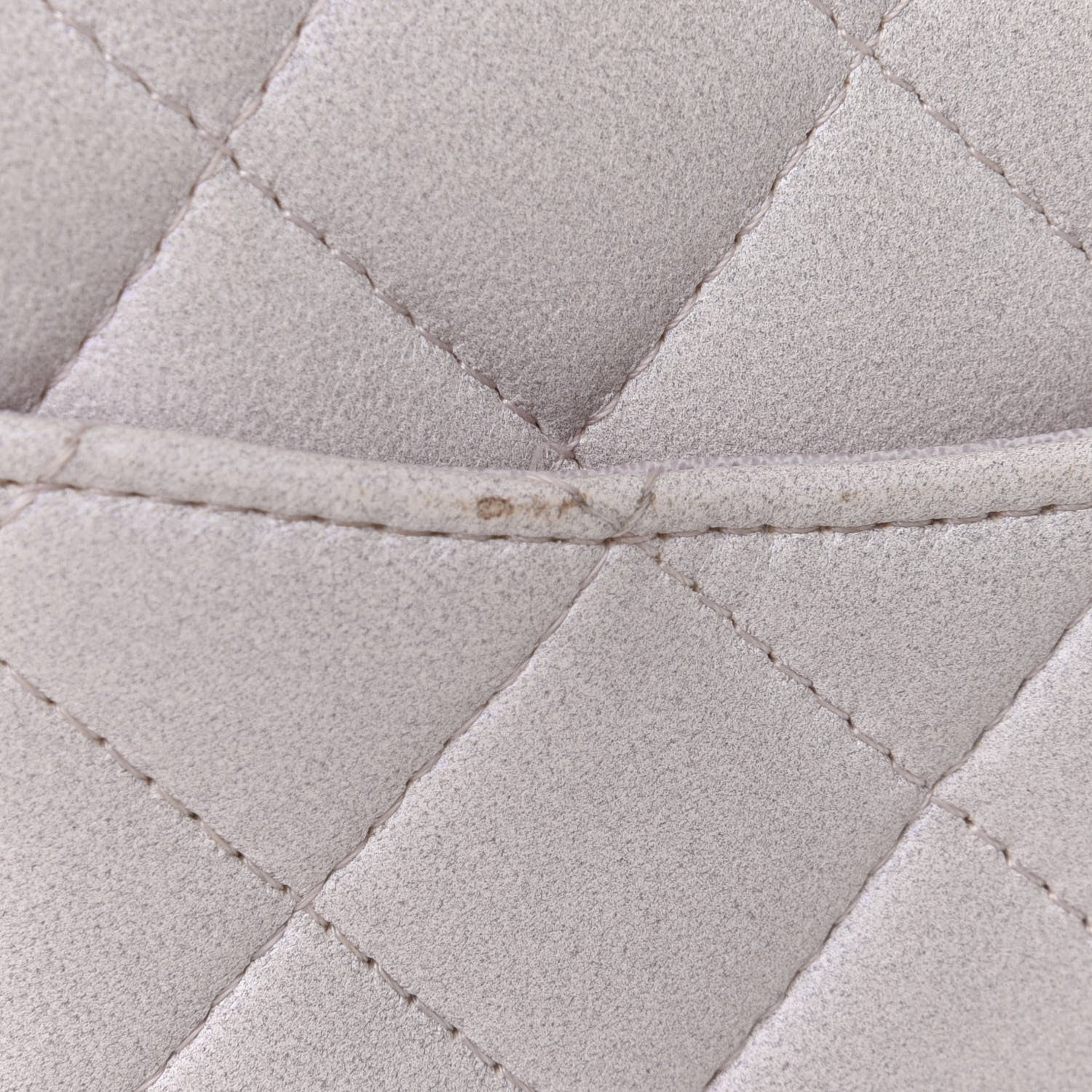 Chanel Iridescent Lambskin Quilted Mini Top Handle Rectangular Flap White 10 of 11