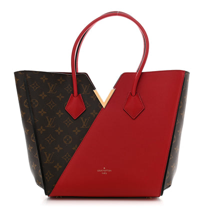 Louis Vuitton Calfskin Monogram Kimono Tote Cherry 1 of 9