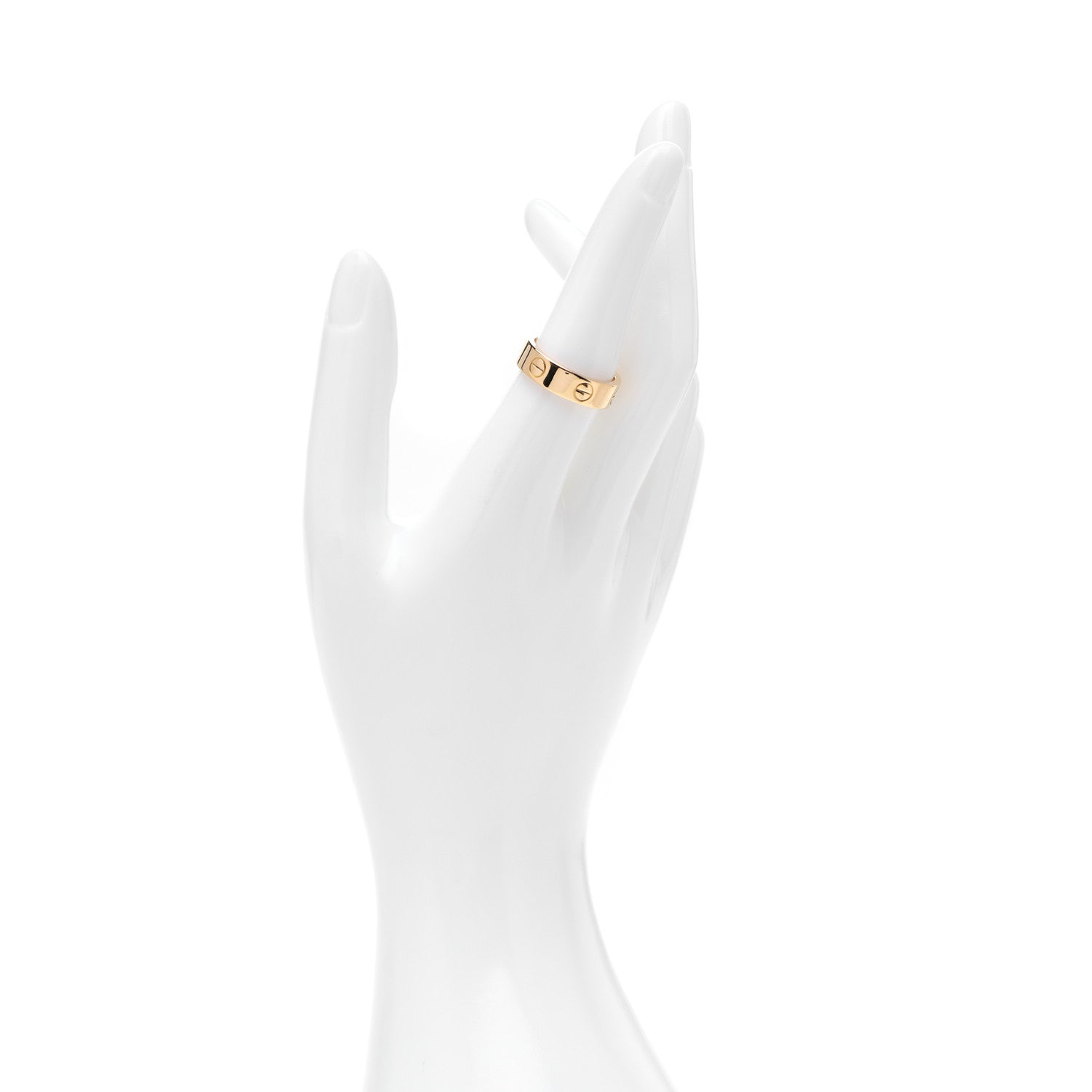 Cartier 18K Yellow Gold 5.5mm LOVE Ring 54 6.75 2 of 6