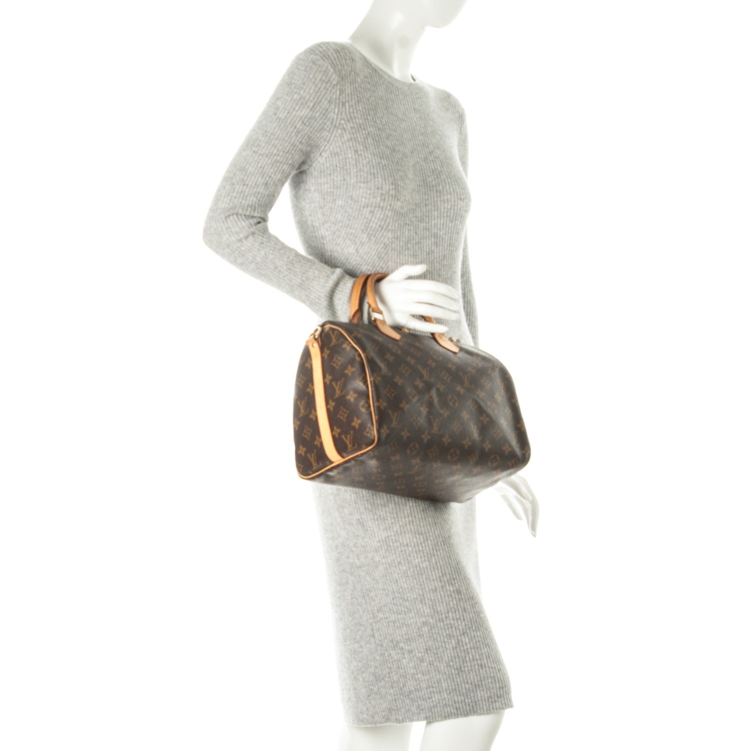 Louis Vuitton Monogram Speedy Bandouliere 30 3 of 9