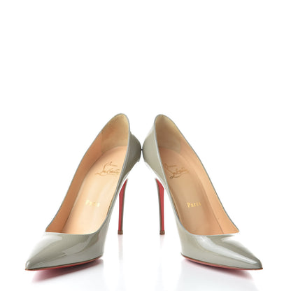 Christian Louboutin Patent Decollete 554 100 Pumps 36.5 Gris 10 of 14