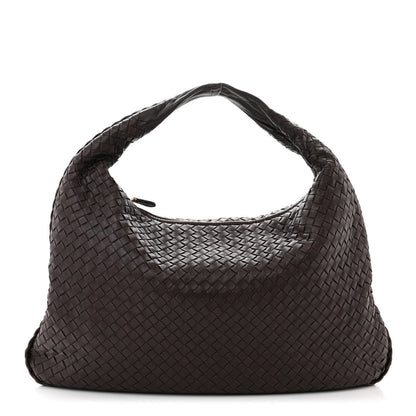 Bottega Veneta Nappa Intrecciato Large Veneta Hobo Ebano 1 of 10