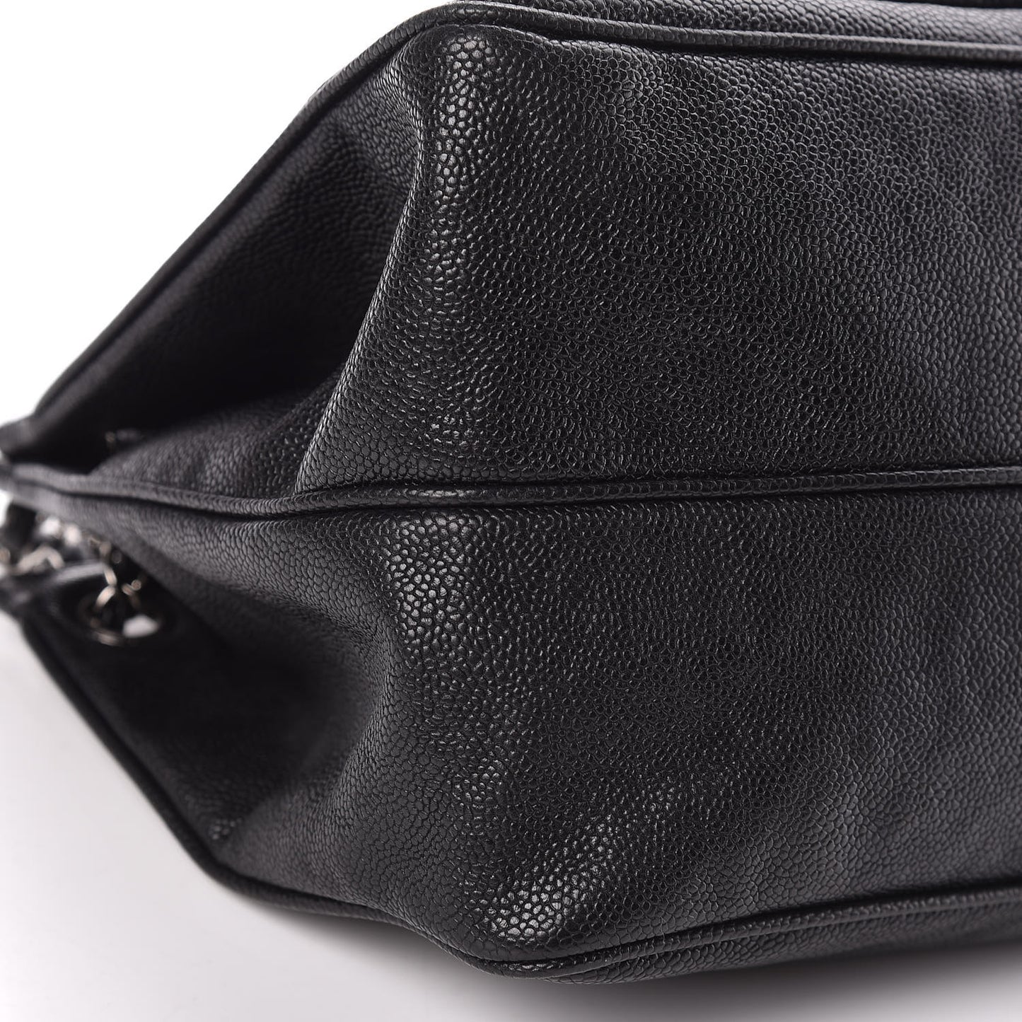 Caviar Mademoiselle Accordion Flap Black