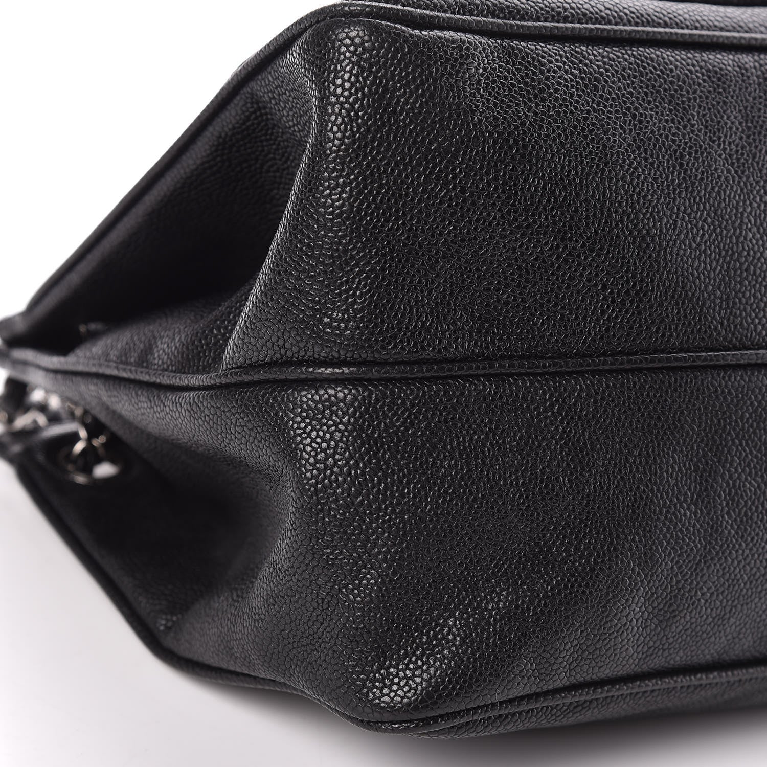 Chanel Caviar Mademoiselle Accordion Flap Black 5 of 13