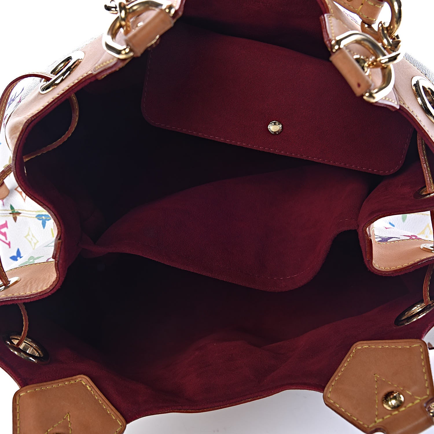 Louis Vuitton Monogram Multicolor Ursula White 5 of 14