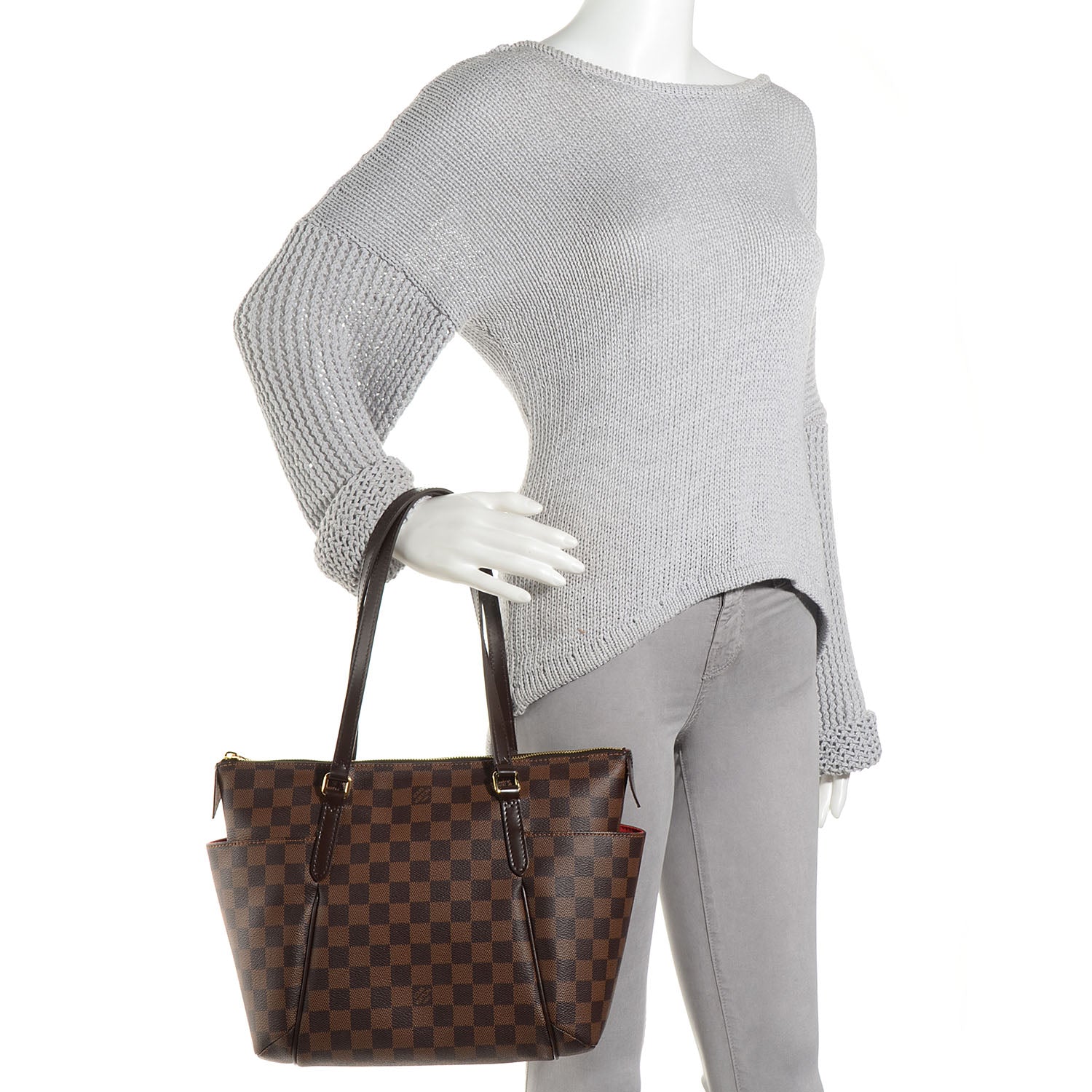 Louis Vuitton Damier Ebene Totally PM 2 of 8