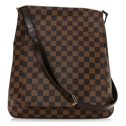 Louis Vuitton Damier Ebene Musette GM 1 of 9