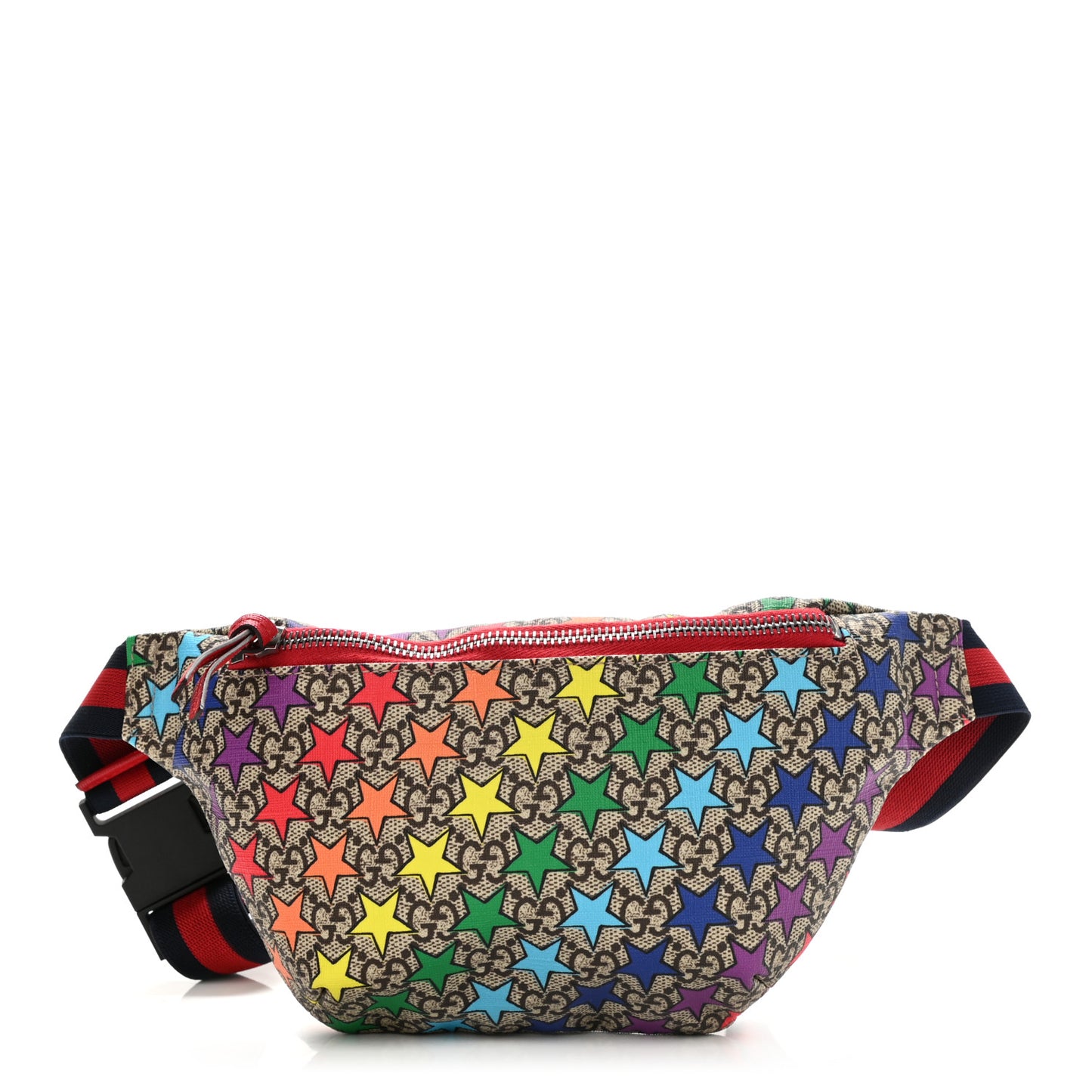GG Supreme Monogram Childrens Star Print Belt Bag Multicolor