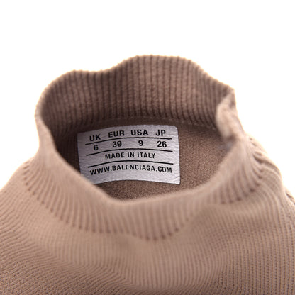 Balenciaga Technical 3D Recycled Knit Womens Speed 2.0 Sneakers 39 Monocolor Beige 10 of 11