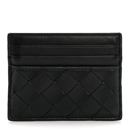 Bottega Veneta Nappa Intrecciato Card Holder Black 1 of 8