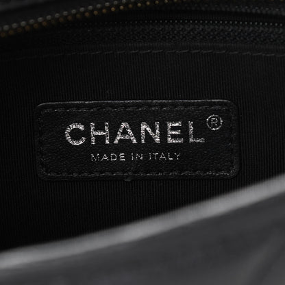 Chanel Patent Goatskin Quilted Small Gabrielle Hobo Black 8 of 10