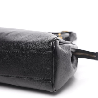 Gucci Calfskin Medium Re(Belle) Top Handle Bag Black 9 of 10