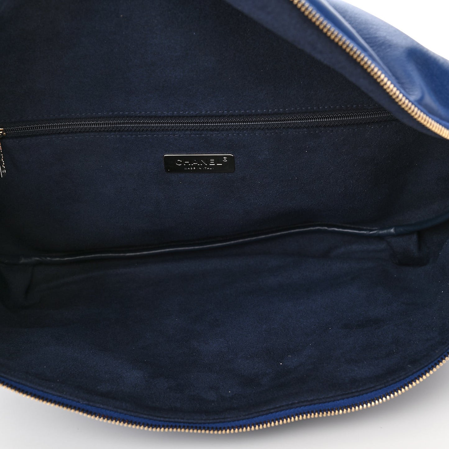 X PHARRELL WILLIAMS Lambskin Oversized Waist Belt Bag Blue