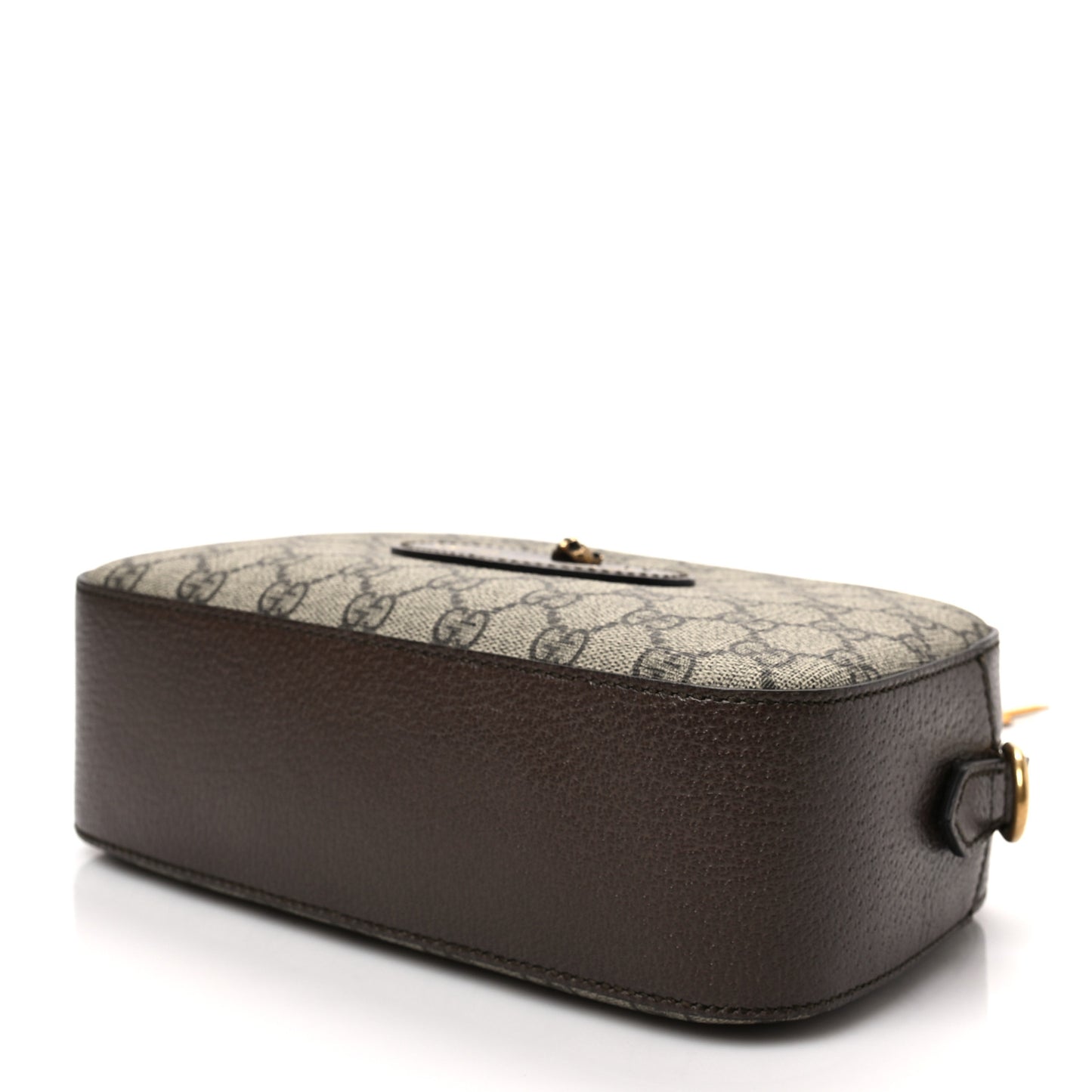 GG Supreme Monogram Web Neo Vintage Shoulder Bag Beige New Acero Crop