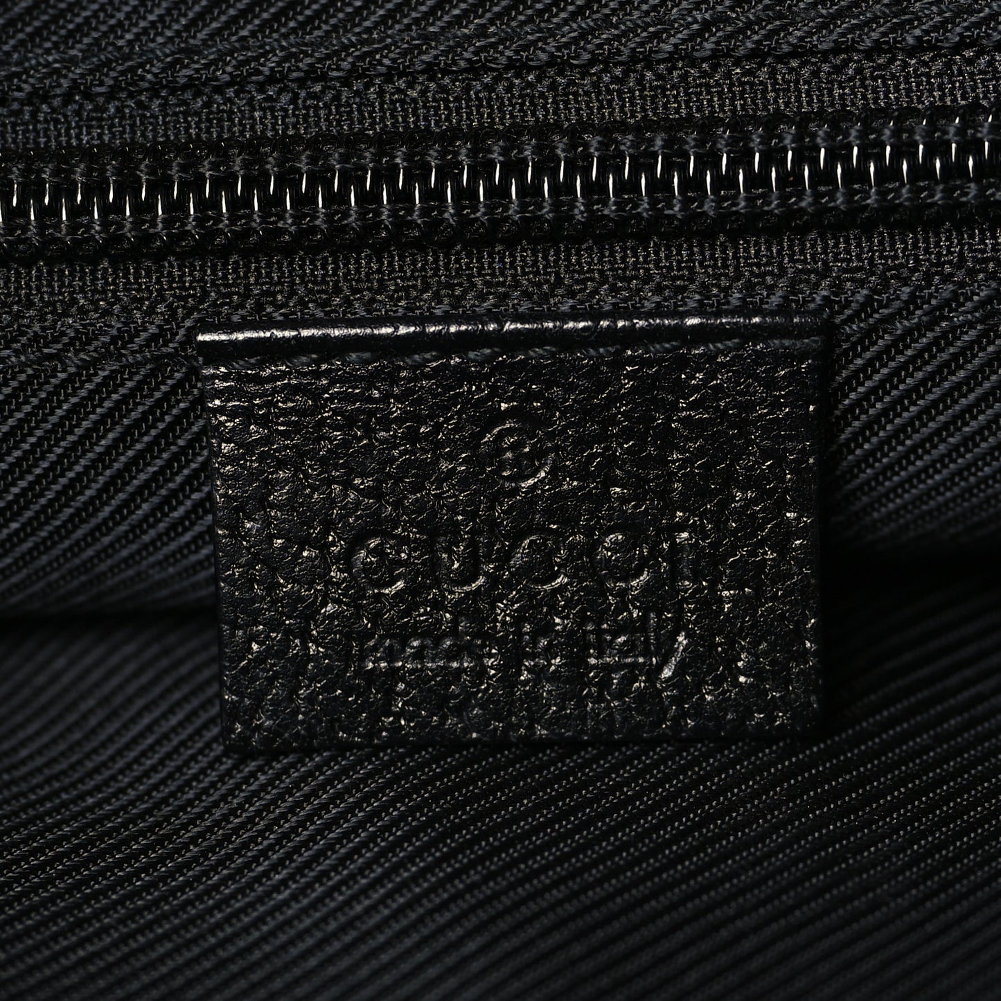 Monogram Flat Messenger Bag Black