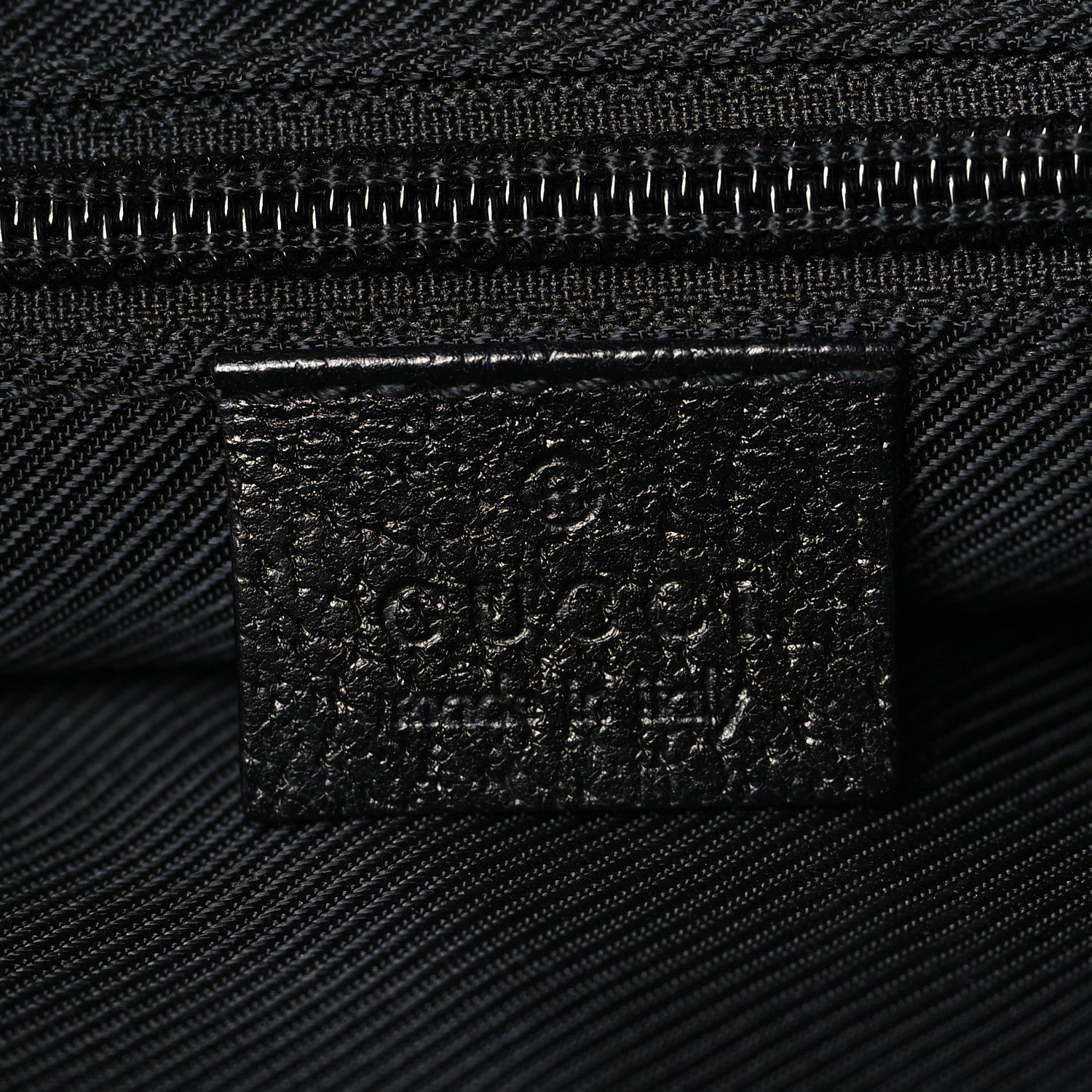 Gucci Monogram Flat Messenger Bag Black 6 of 11