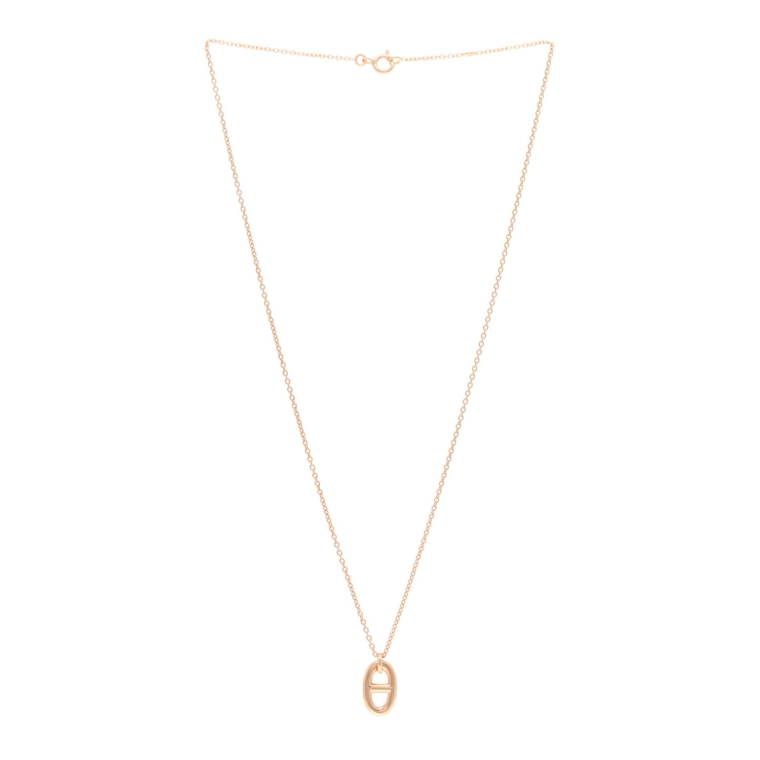 Hermes 18K Rose Gold PM Farandole Pendant Necklace 3 of 5
