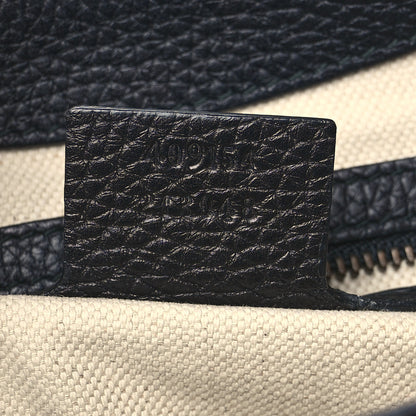 Gucci Cellarius Calfskin Feline GG Marmont Flap Shoulder Bag Black 7 of 9