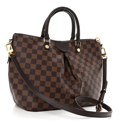 Louis Vuitton Damier Ebene Siena MM 2 of 8