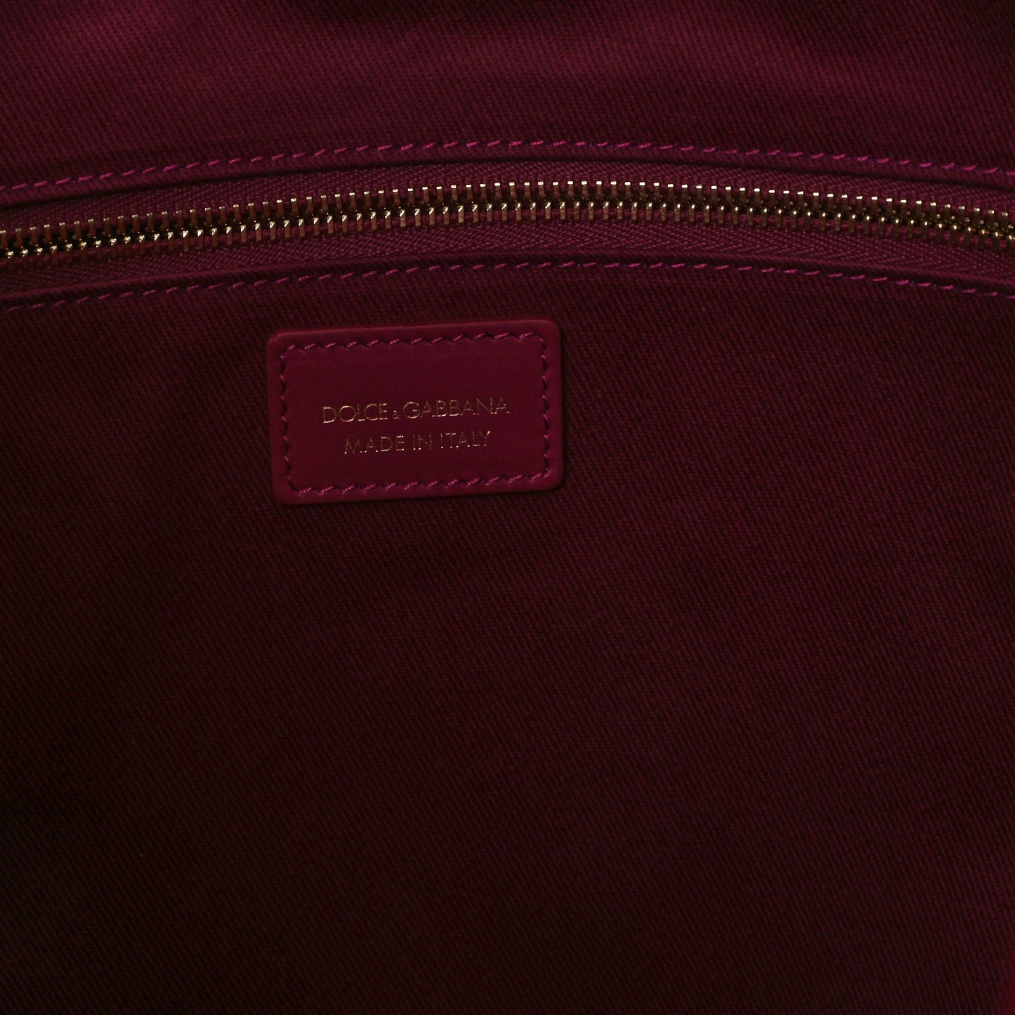 Canvas Large Shopper Tote Fucsia Multicolor