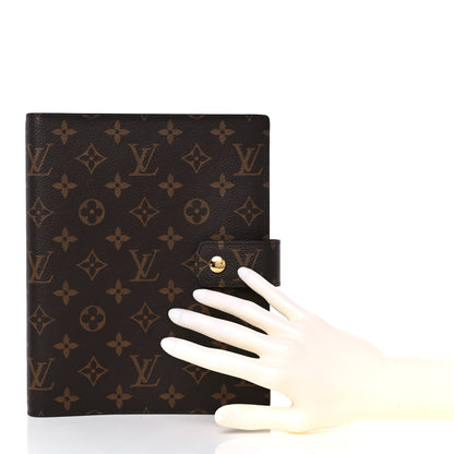 Louis Vuitton Monogram Large Ring Agenda Cover 2 of 9