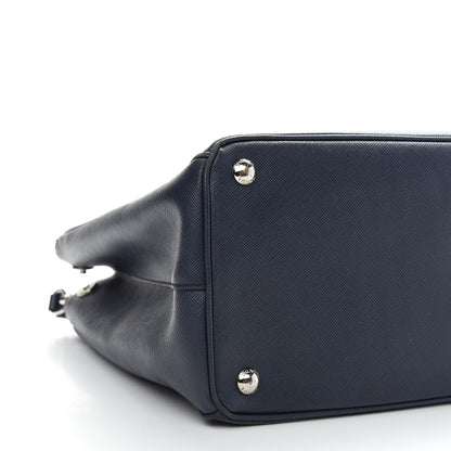 Prada Saffiano Lux Large Galleria Double Zip Tote Baltico 7 of 11